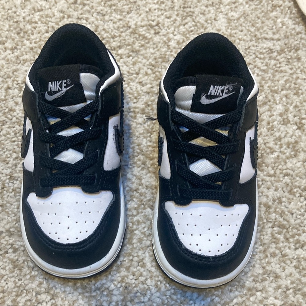 Nine Low Dunks toddler size 7